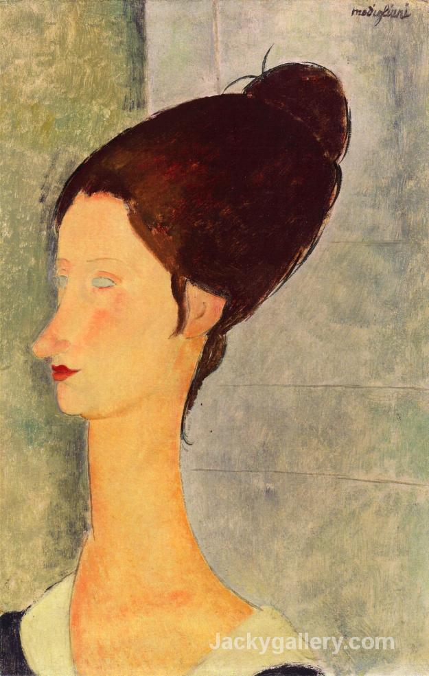 Jeanne Hebuterne III by Amedeo Modigliani paintings reproduction